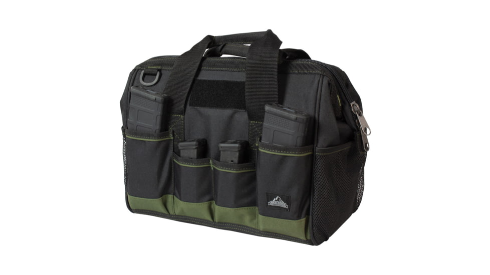 Red Rock Outdoor Gear Mag Bag, Black/Olive Drab, 80264BOD