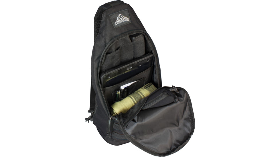 Red Rock Outdoor Gear Metro Sling Pack, Black, 86-008BLK
