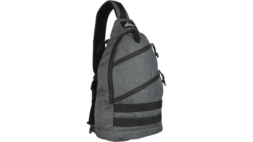 Red Rock Outdoor Gear Metro Sling Pack, Charcoal, 86-008CHR 