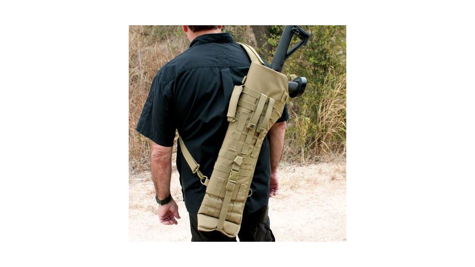 Red Rock Outdoor Gear MOLLE Rifle Scabbard - Coyote, One-Size 82-026COY