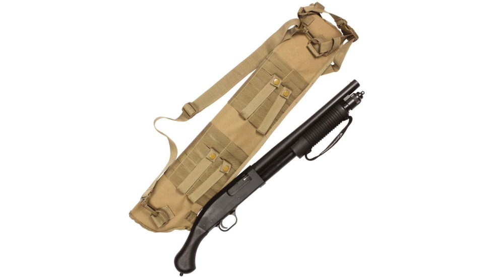 Red Rock Outdoor Gear Molle Shotgun Scabbard, Coyote, 82-025COY