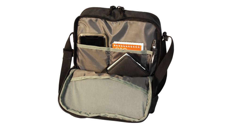 Red Rock Outdoor Gear Pecos Crossbody, Charcoal, 86-007CHR