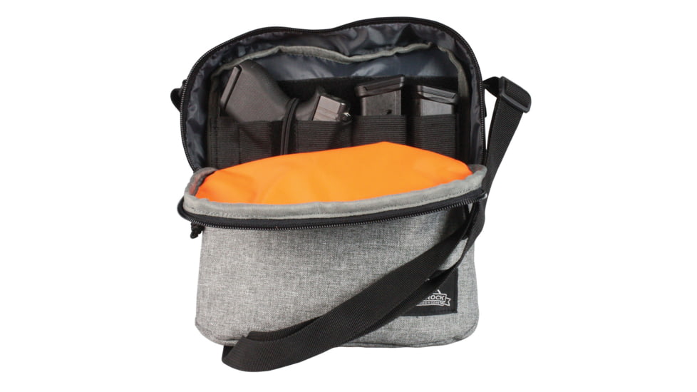 Red Rock Outdoor Gear Pecos Crossbody, Gray, 86-007GRY