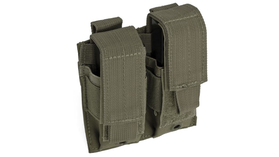 Red Rock Outdoor Gear Double Pistol Mag Pouch, Olive Drab, 82-023OD