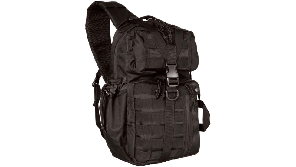Red Rock Outdoor Gear Rambler 16L Sling Pack, Black, 80201BLK
