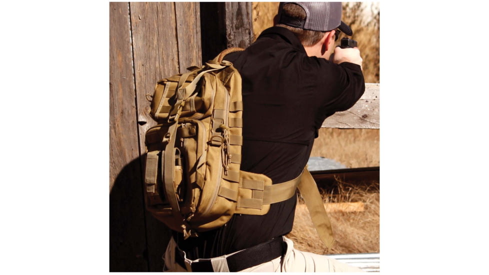 Red Rock Outdoor Gear Rambler Sling Pack, Coyote, 80201COY