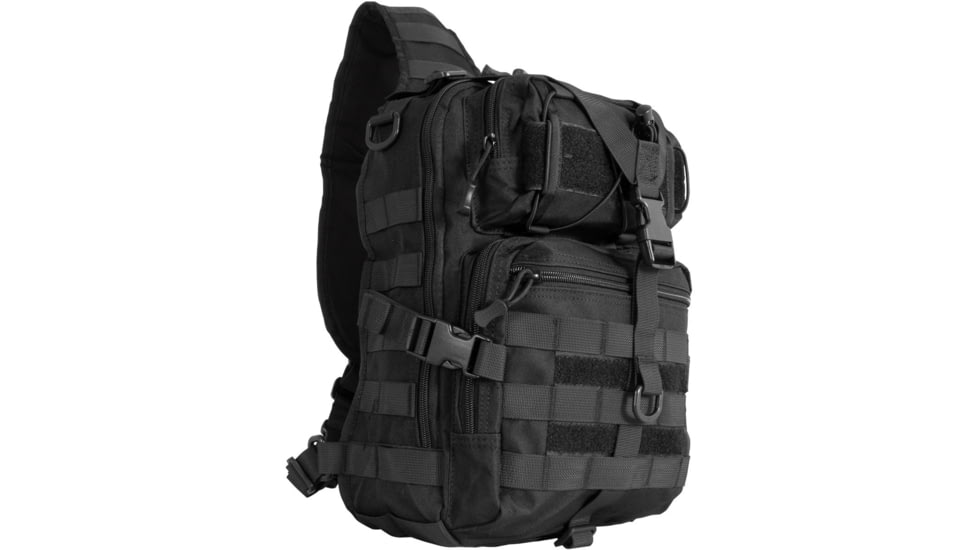 Red Rock Outdoor Gear Renegade Sling Pack, Black, 80132BLK