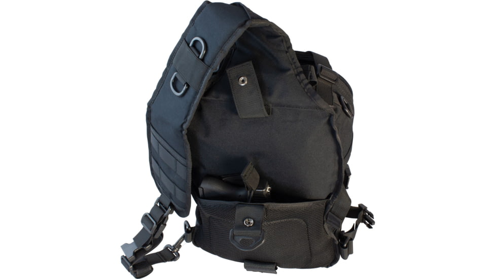 Red Rock Outdoor Gear Renegade Sling Pack, Black, 80132BLK