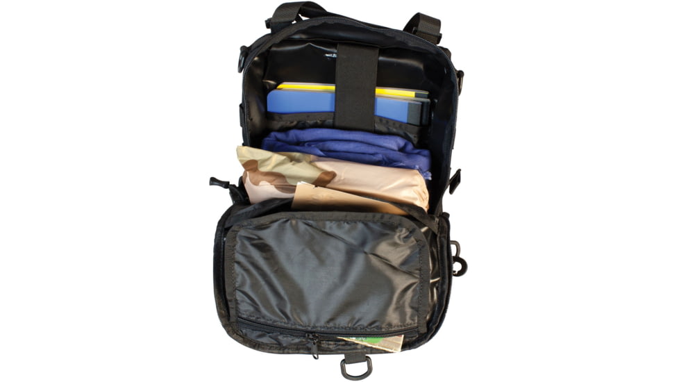 Red Rock Outdoor Gear Renegade Sling Pack, Black, 80132BLK