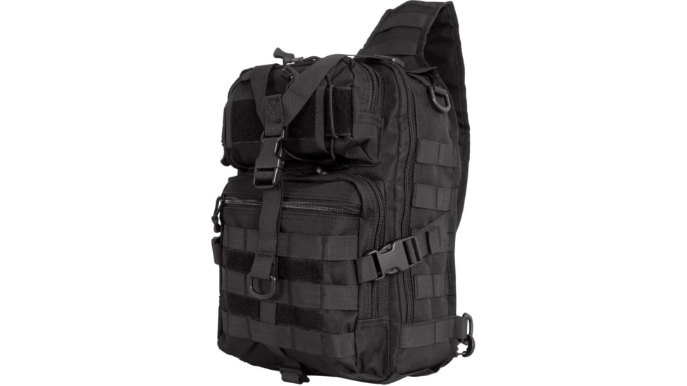 Red Rock Outdoor Gear Renegade Sling Pack, Black, 80132BLK
