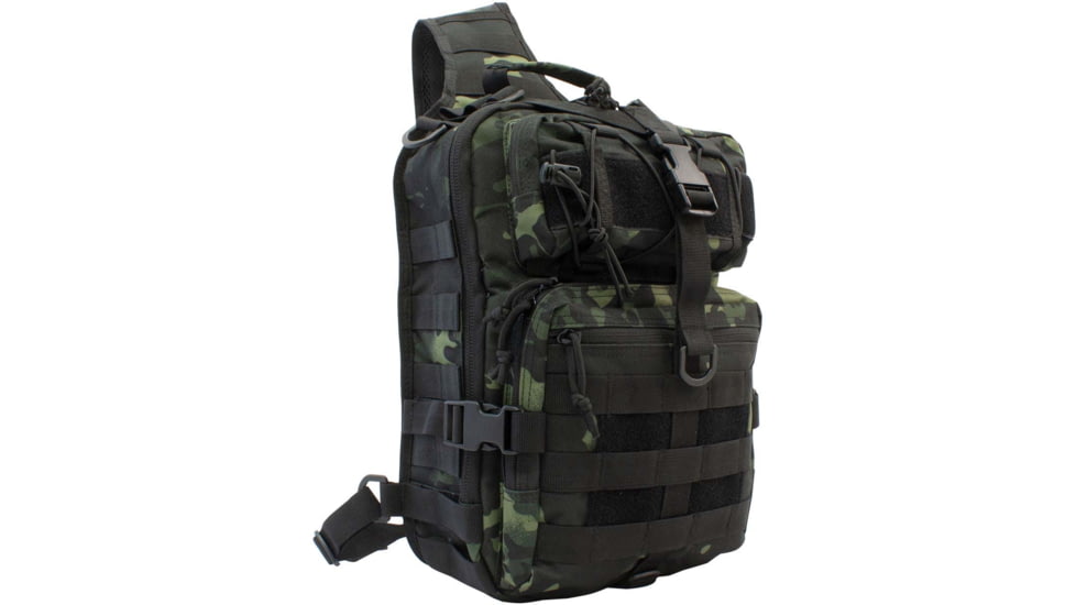 Red Rock Outdoor Gear Renegade Sling Pack, Camo/Black, 80132CAB