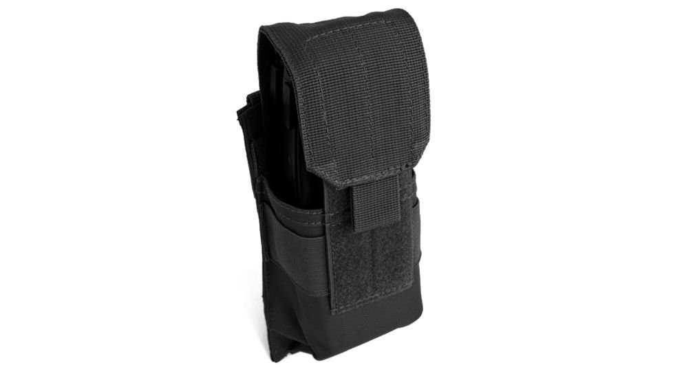 Red Rock Outdoor Gear Single Rifle Mag Pouch, Black, 82-020BLK