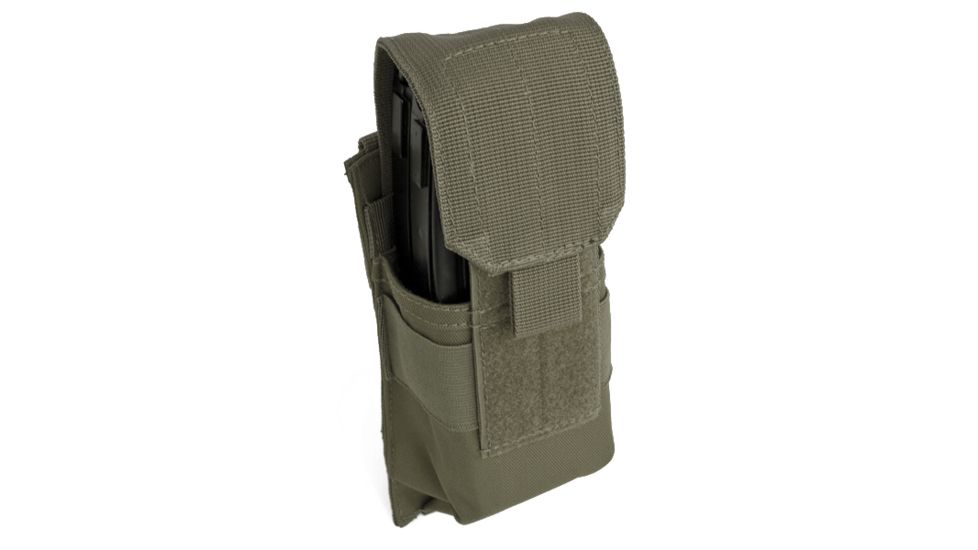 Red Rock Outdoor Gear Single Rifle Mag Pouch, Olive Drab, 82-020OD