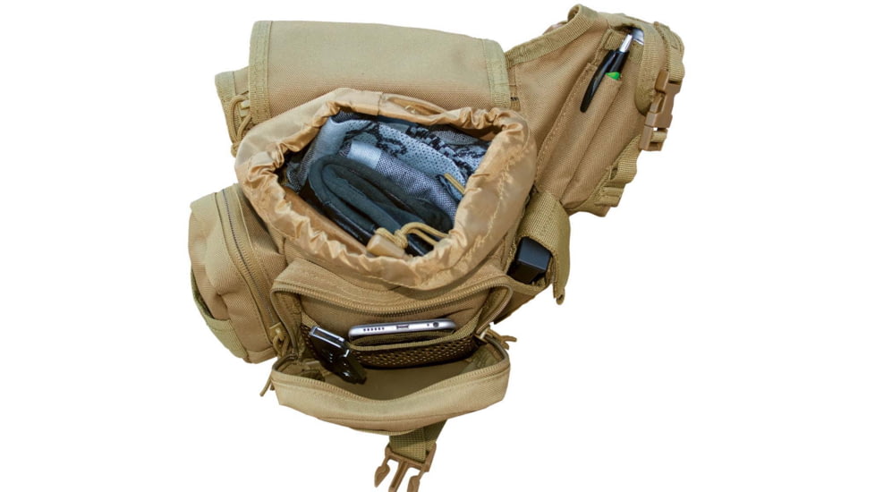 Red Rock Outdoor Gear Sidekick Sling Bag, Coyote, 80128COY
