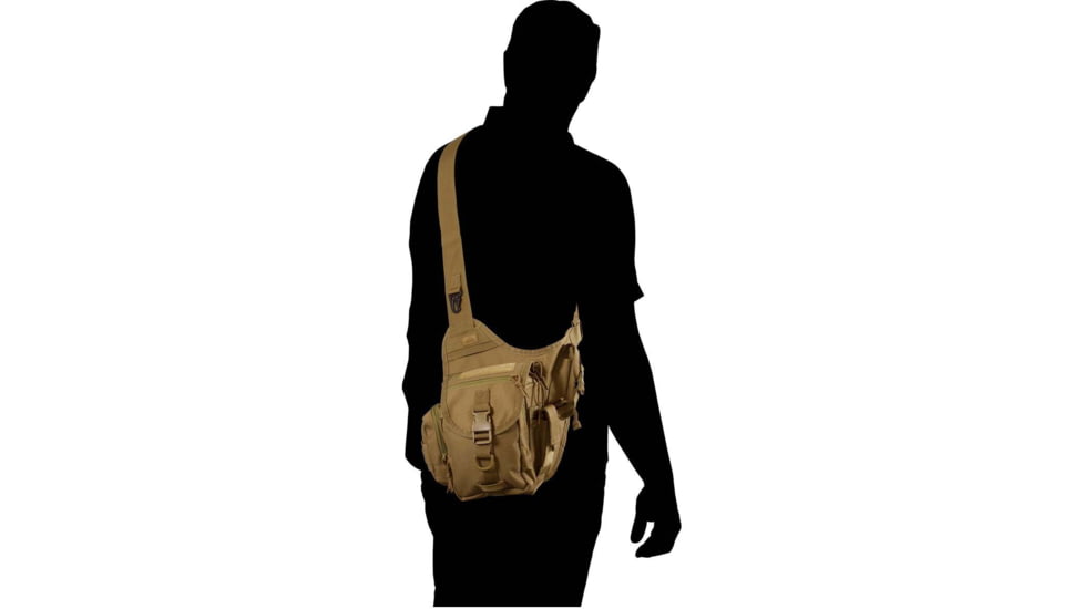Red Rock Outdoor Gear Sidekick Sling Bag, Coyote, 80128COY