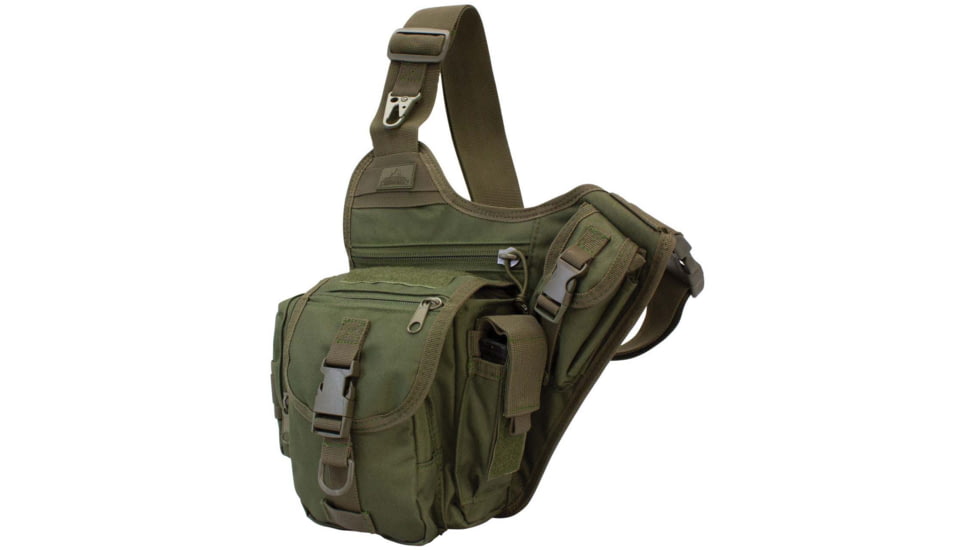 Red Rock Outdoor Gear Sidekick Sling Bag, Olive Drab, 80128OD