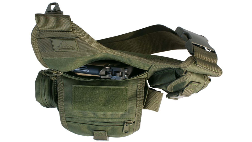 Red Rock Outdoor Gear Sidekick Sling Bag, Olive Drab, 80128OD