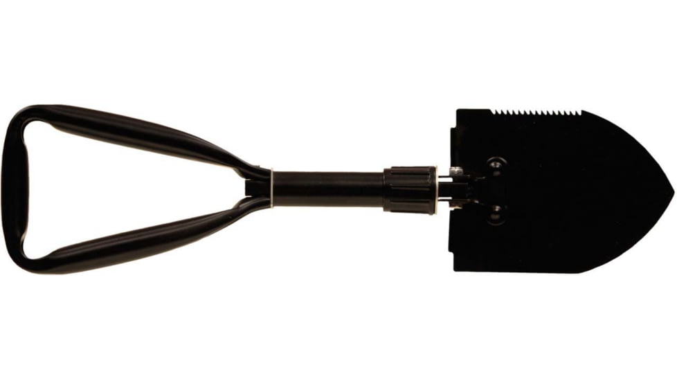 Red Rock Outdoor Gear Small Campers Tri Fold Shovel, Black, 50-08