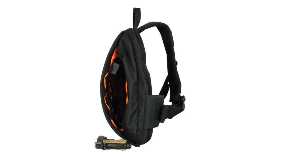 Red Rock Outdoor Gear Sonoma Sling Pack, Black, 86-005BLK