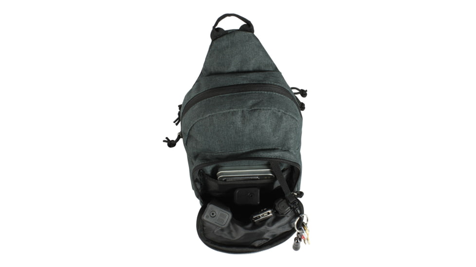 Red Rock Outdoor Gear Transit Sling Pack, Charcoal, 86-010CHR