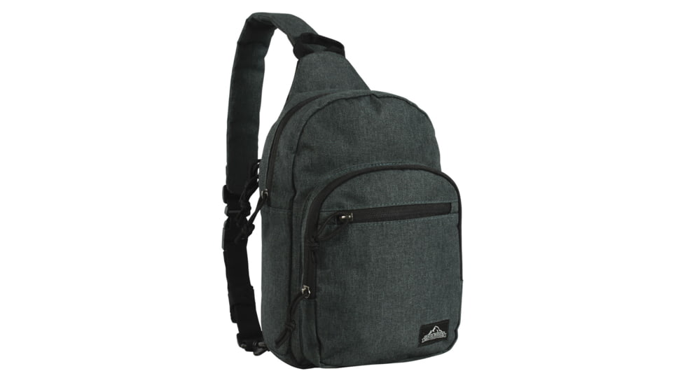 Red Rock Outdoor Gear Transit Sling Pack, Charcoal, 86-010CHR