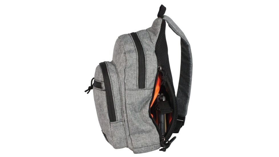 Red Rock Outdoor Gear Transit Sling Pack, Gray, 86-010GRY