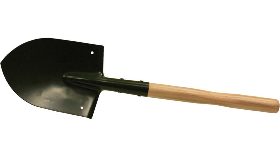 Red Rock Outdoor Gear Wooden Handle Shovel, Black, 50-05