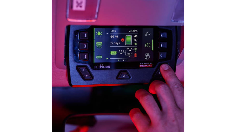 REDARC RedVision Distribution Module and Display, TVMS1280-NA