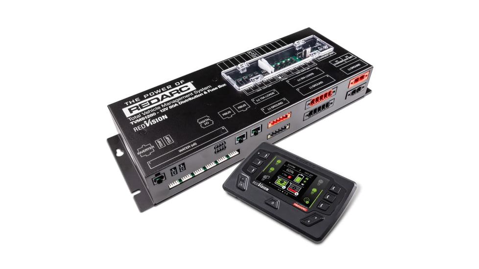 REDARC RedVision Distribution Module and Display, TVMS1280-NA