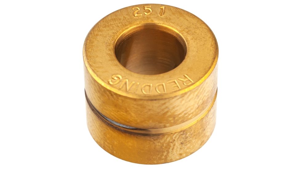 Redding Reloading .251in Titanium Nitride Neck Sizing Bushing, 76251