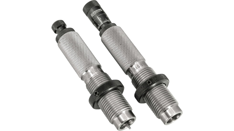 Redding Reloading 375 H&amp;H Magnum Premium Series Full Length Die Set, Steel, Small, 66169