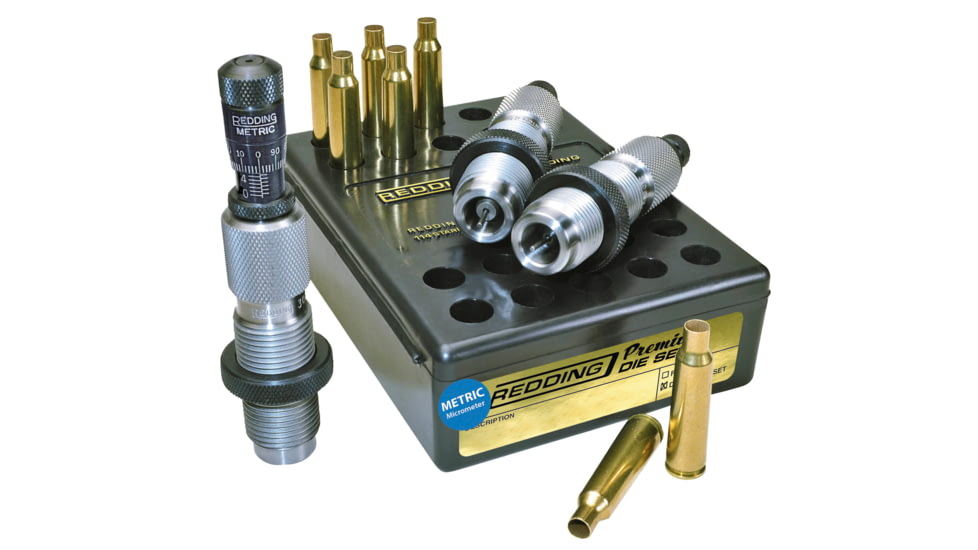 Redding Reloading .6.5 PRC Metric Full Length Die Set, Black, 51487