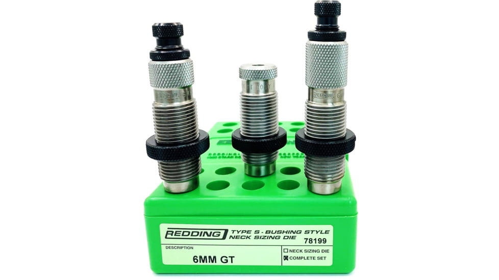 Redding Reloading Type S Neck Die Set, 6mm GT, 78199