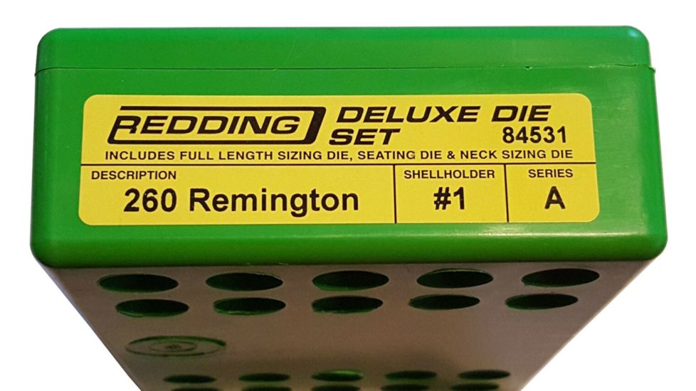 Redding Reloading Deluxe Die Set - 260 Remington, 84531