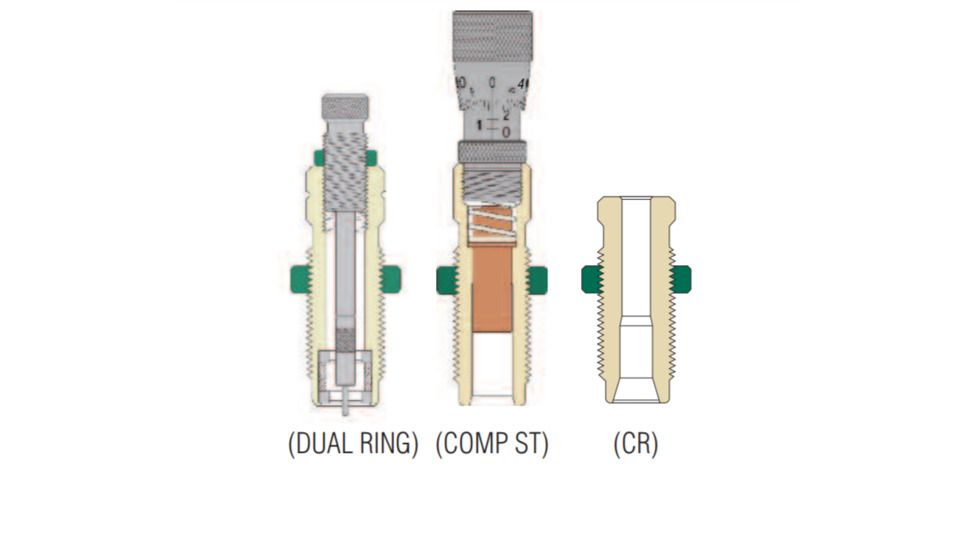 Redding Reloading Dual Ring TIC Comp Pro Series Die Set - 357 Magnum, 06182