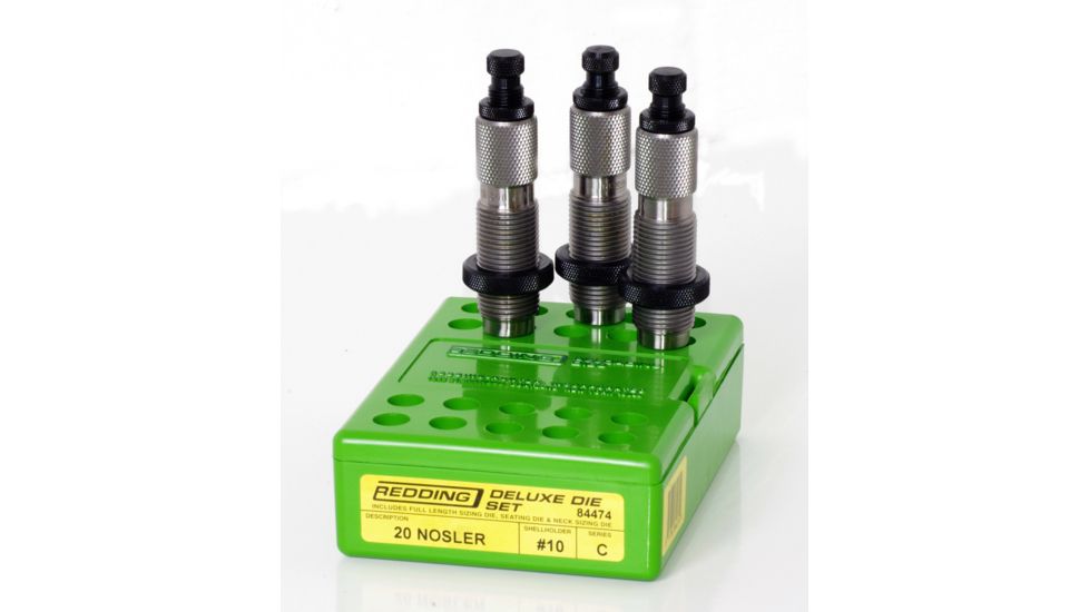 Redding Reloading Full Length Die Set - 20 Nosler 80474