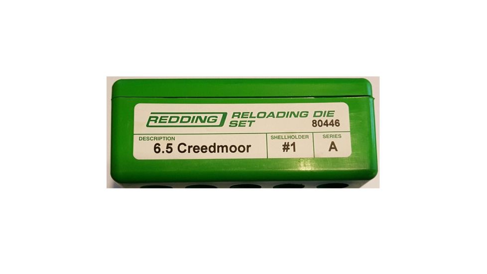 Redding Reloading Full Length Die Set - 6.5 CREEDMOOR, 80446