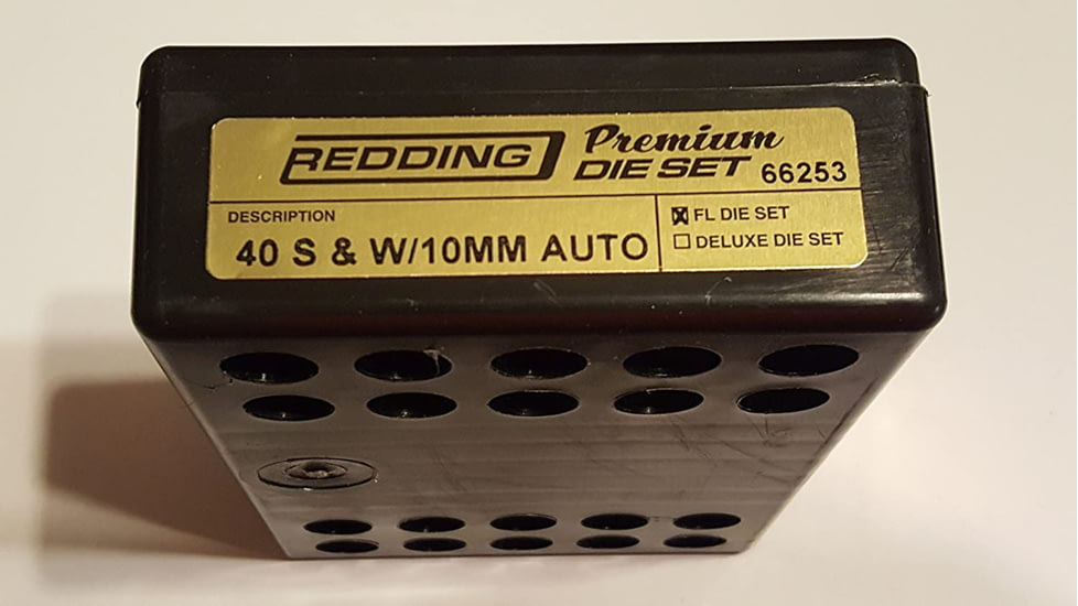 Redding Reloading Premium Handgun Die Set - 40 S&amp;W/10MM Auto, 66253