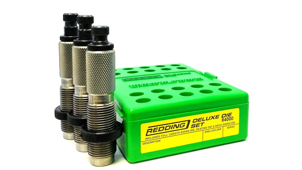 Redding Reloading Deluxe Die Set for Bottleneck Cases