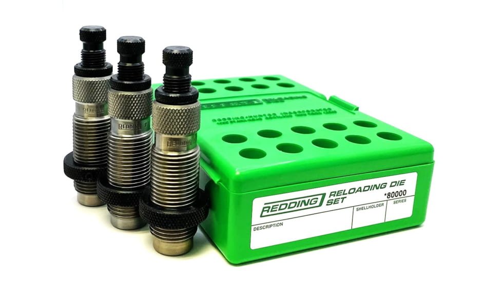 Redding Reloading Full Length Three Die Sets for Straightwall Cases