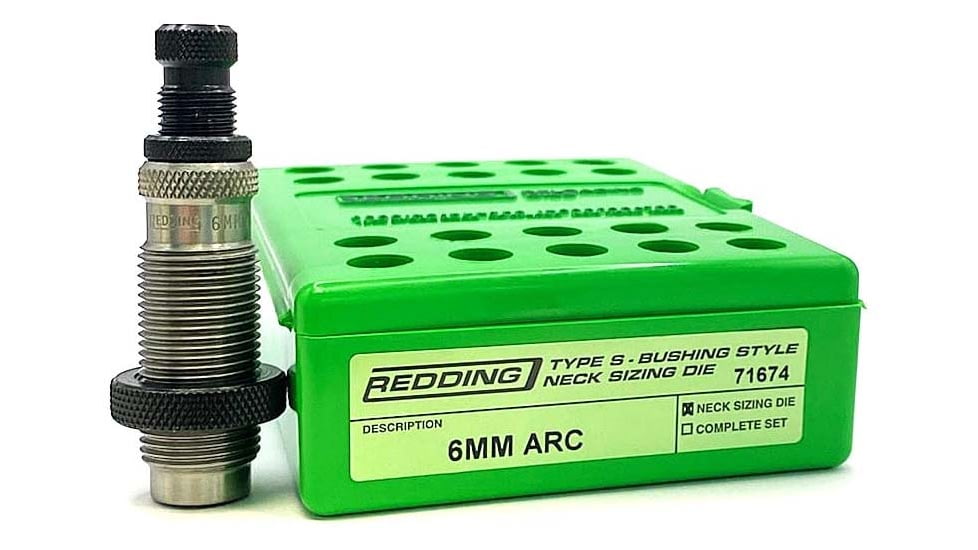 Redding Reloading Type S Neck Die, 6mm ARC, 71674