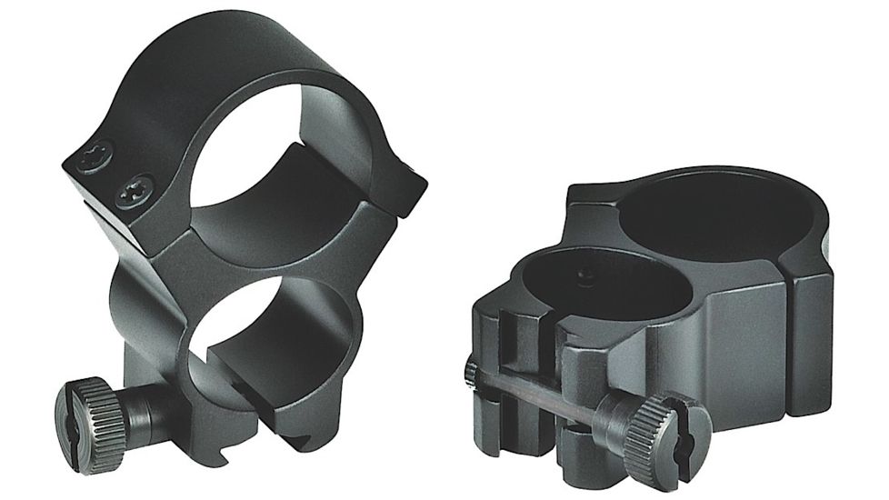 Redfield Mounts 1in Aluminum Rifle Scope Rings - See-Thru, Matte 47325