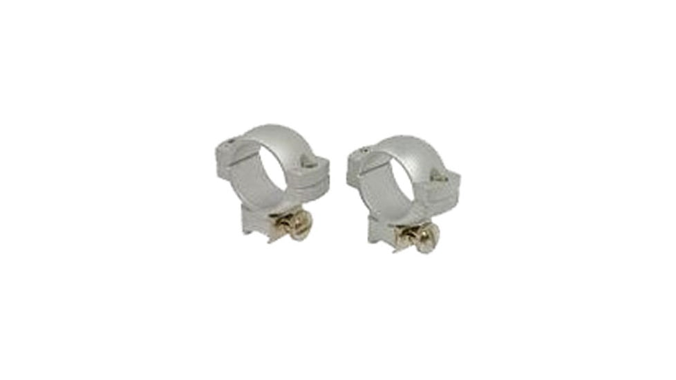 Redfield Mounts 1in Aluminum Rifle Scope Rings - Med. Silver 47313