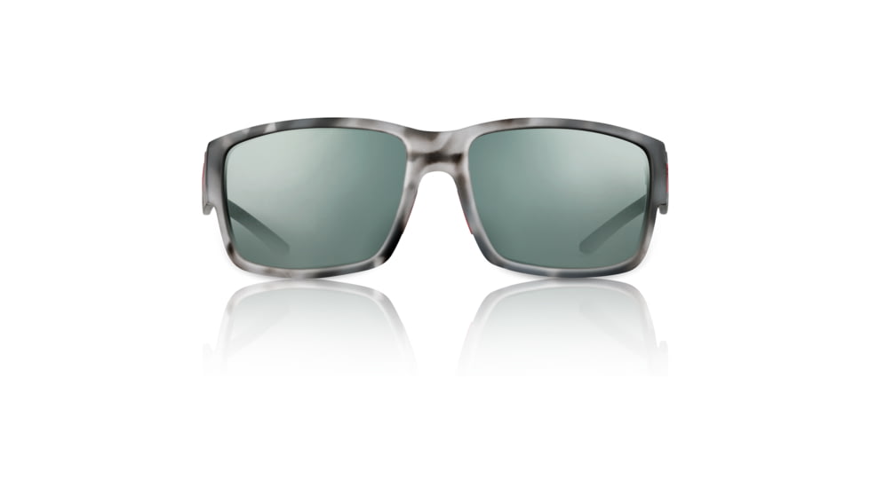 Redfin Polarized Sanibel Sunglasses, Black Tortoise Frame, Shad Mirror Polarized Lens, One Size, 1405