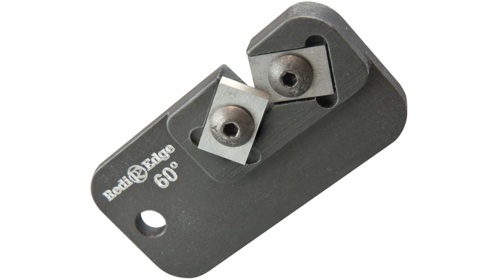 Redi-Edge Dog Tag Sharpener Large 60, Black aluminum handle, REDTL-60
