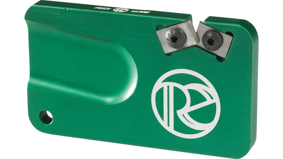 Redi-Edge Pocket Sharpener Green, Green aluminum handle, REPS201 GREEN