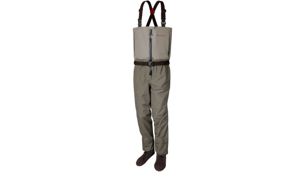 Redington Escape Zip Waders, Boulder/Slate, Small, 5-WD02805501