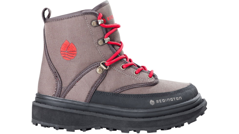 Redington Youth Crosswater Fly Fishing Wading Boots, Bark, 4, 5-KB0030454K