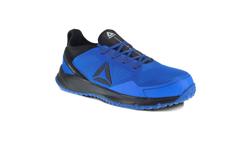 Reebok All Terrain Trail Running Oxford, Steel Toe Work Shoe - Mens, Blue, 10.5M RB4091-Blue-10.5-Mens-M