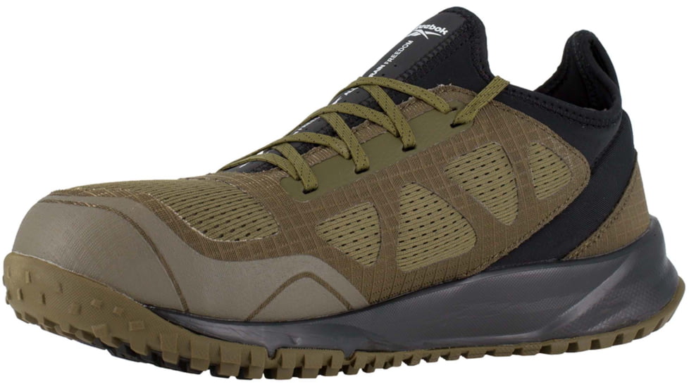 Reebok All Terrain Trail Running Oxford, Steel Toe Work Shoe - Mens, Sage Green, 10.5M, RB4092-SageGreen-10.5M